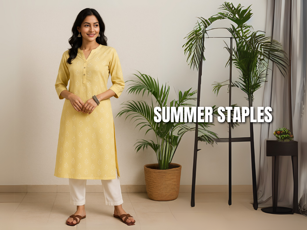 Summer Staples: Why Cotton Pants and Kurtis Rule the Season